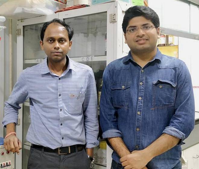 Ongoing effort : We are now trying to increase the efficiency, says Kanishka Biswas (left) . 